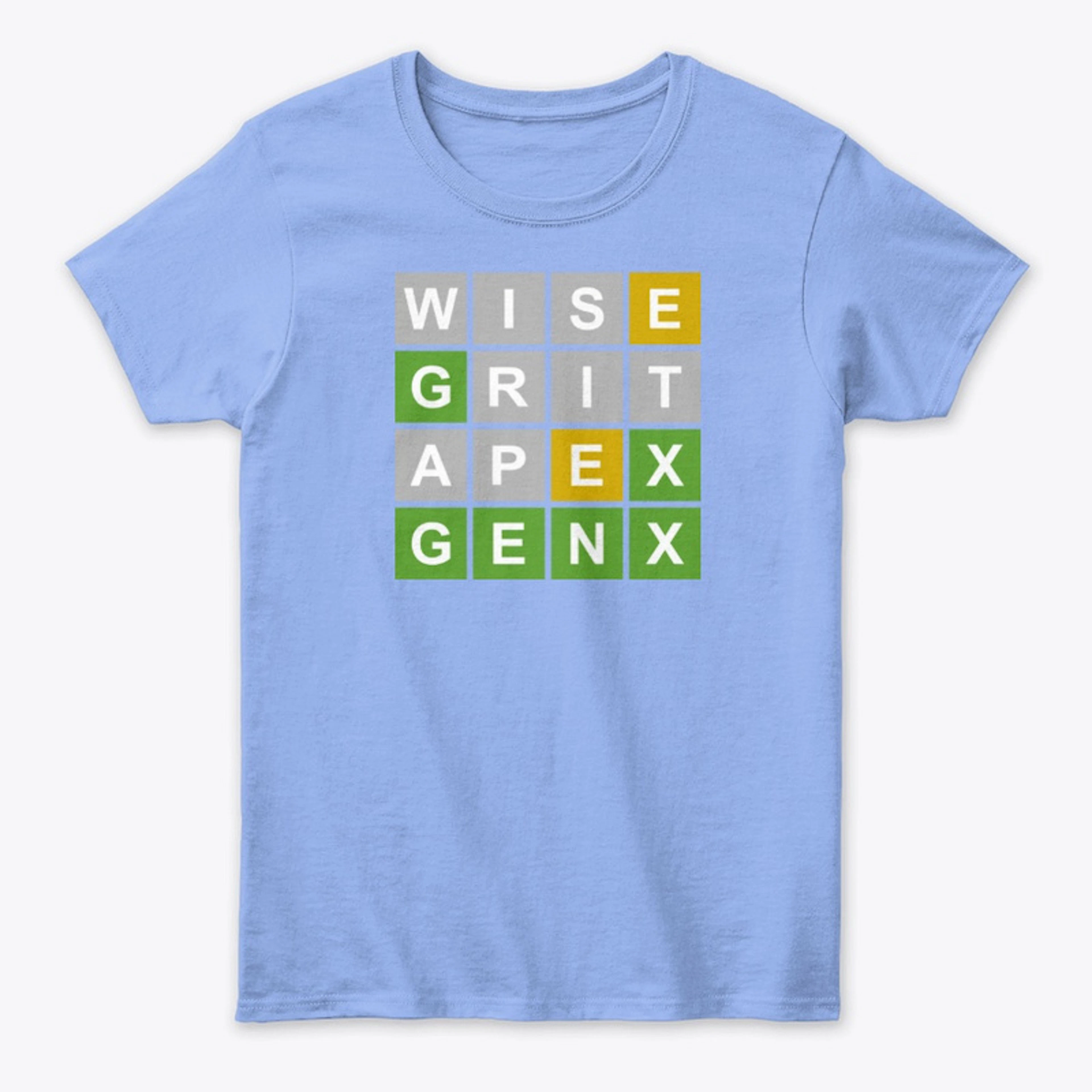 Womens GENX Wordle Shirt