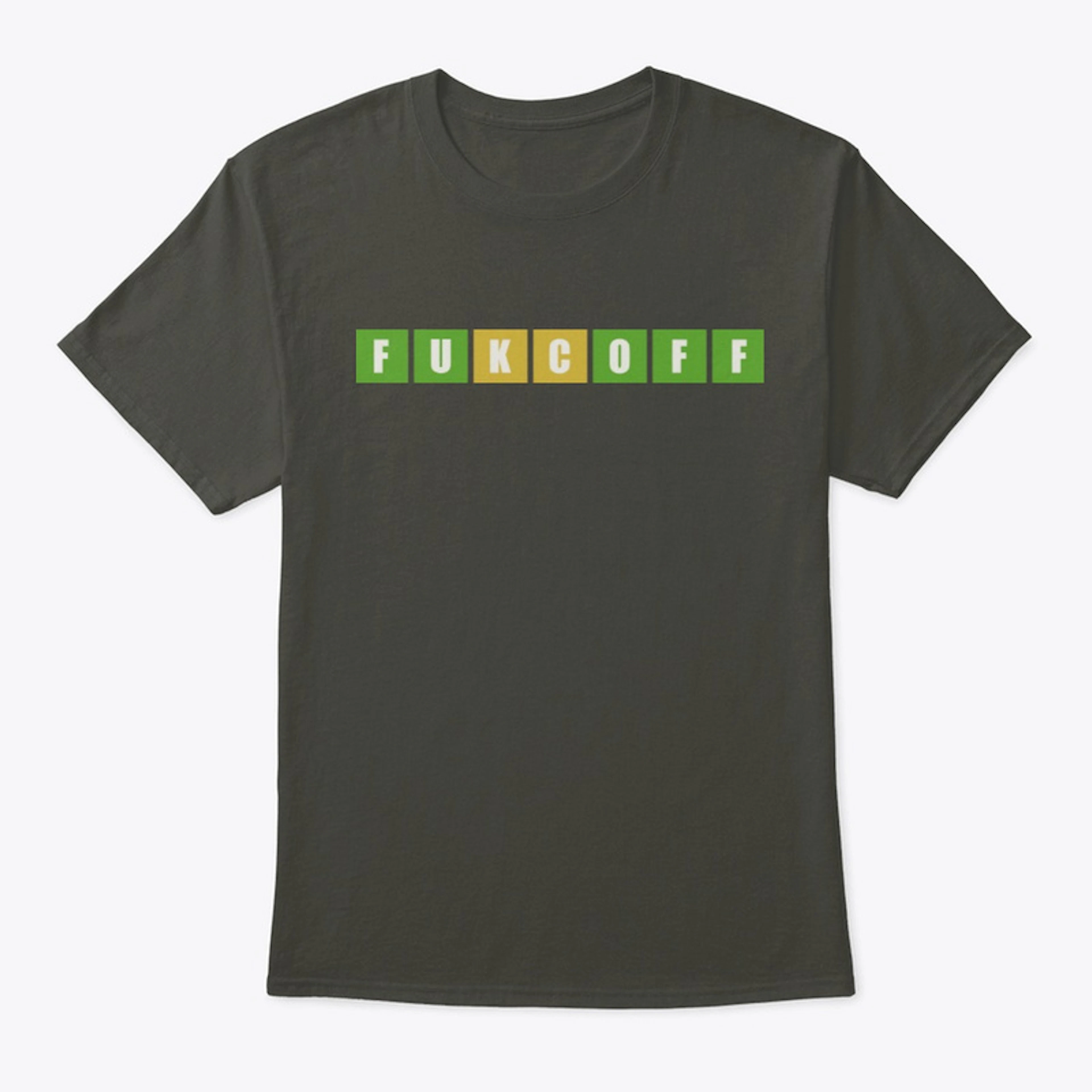 Mens FUKCOFF Wordle Shirt