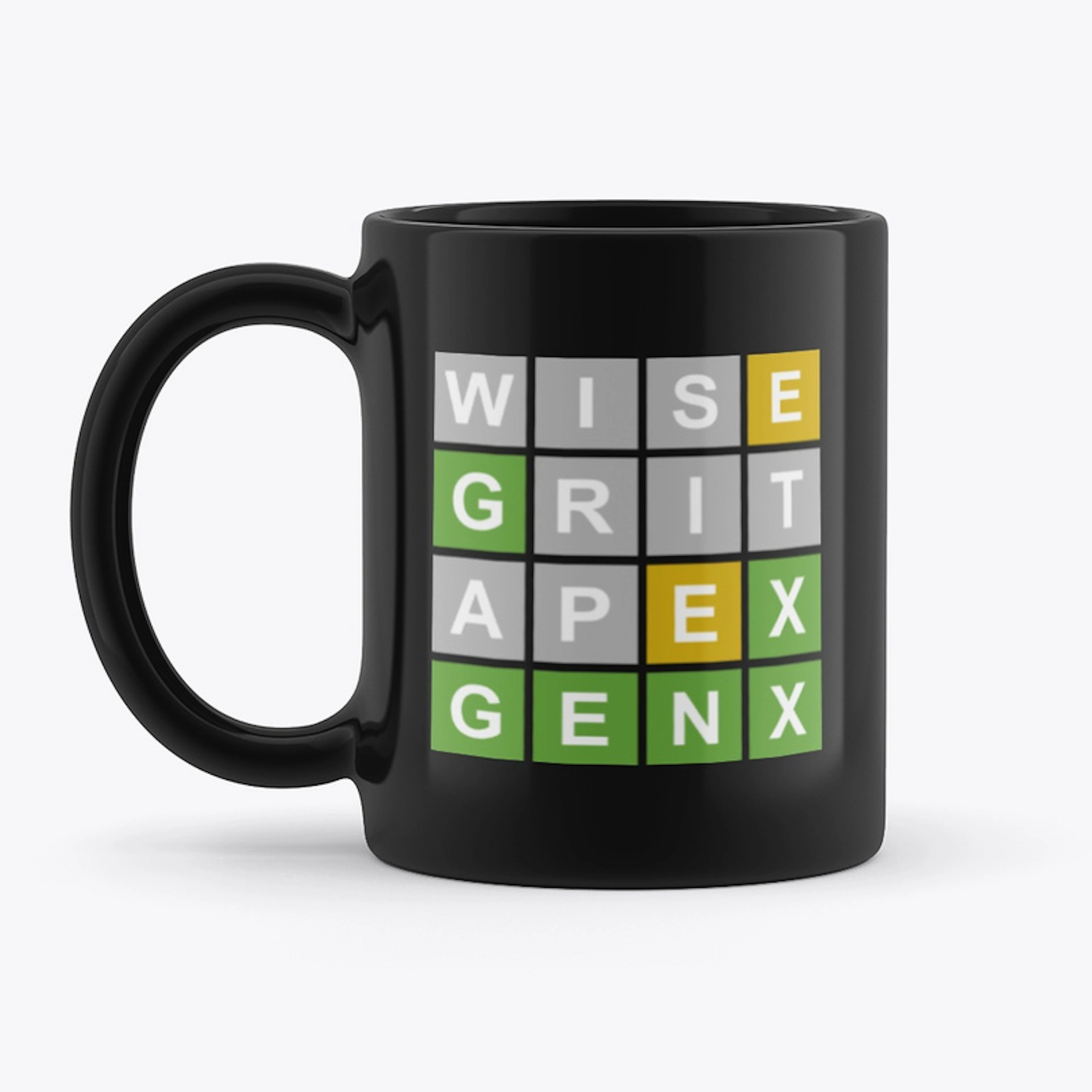 GENX Wordle Coffee Mug