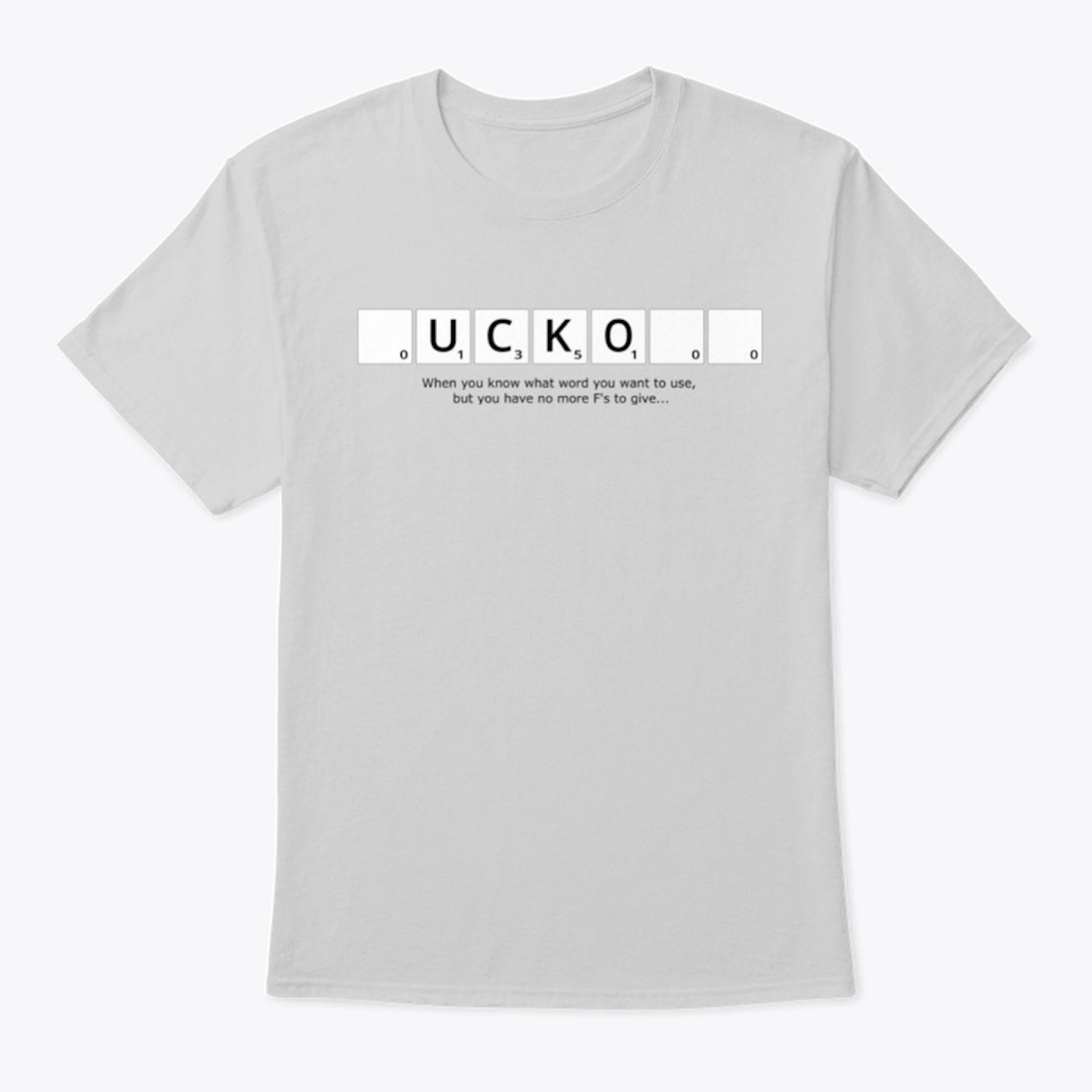 Mens _UCKO__ Scrabble Shirt